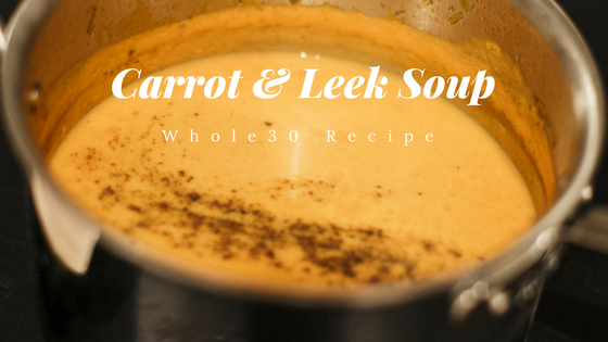 Carrot and Leek Soup