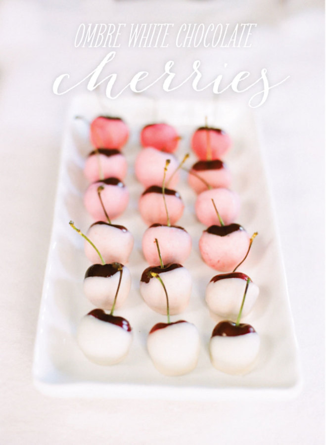 White Chocolate Cherries