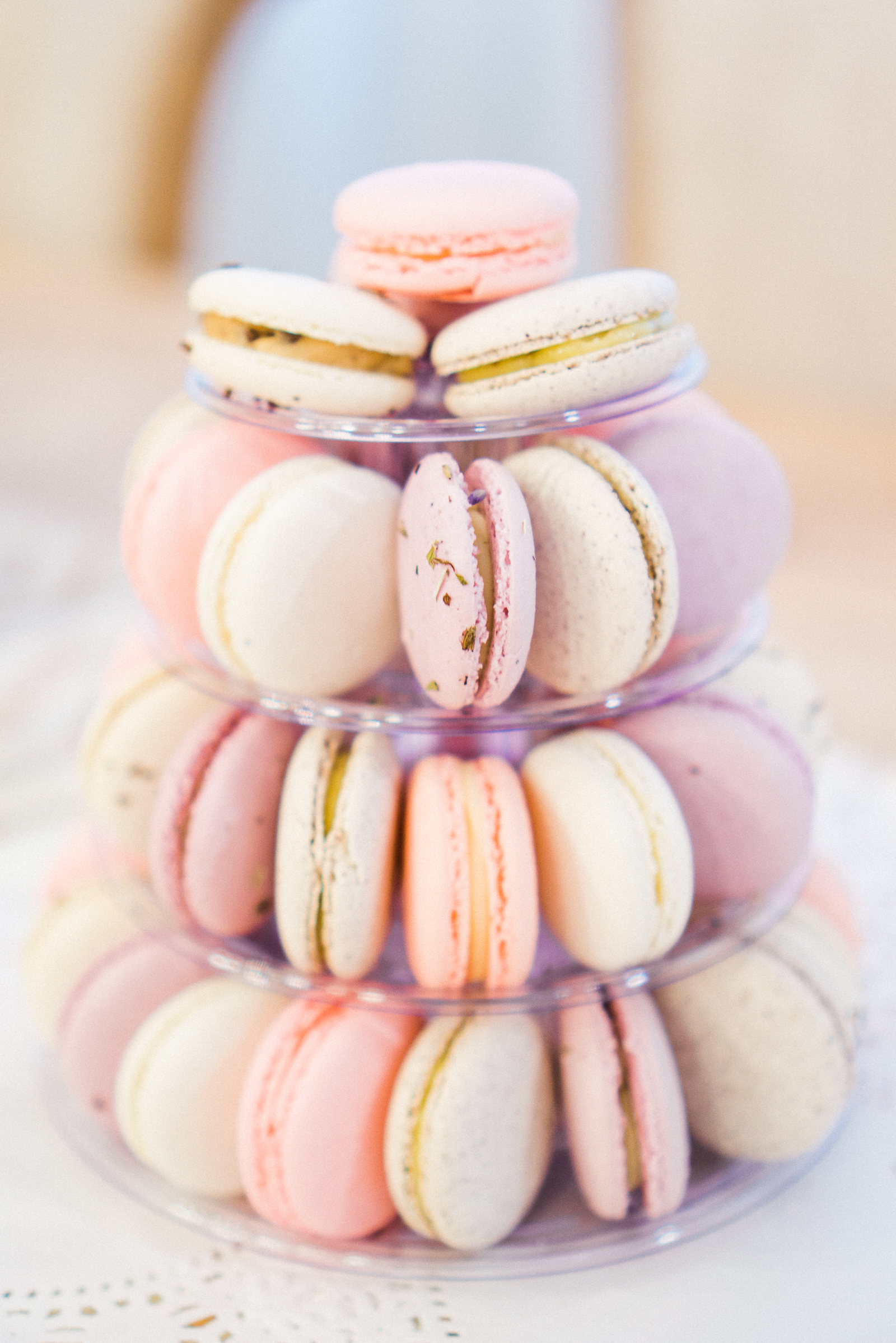 macarons for Baby It's Cold Outside Baby Shower